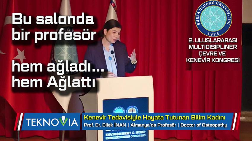 Kenevir Kongresinde Bir Profesör Hem Ağladı Hem Ağlattı: Kenevirle Hayata Tutunan Prof. Dr. Dilek İnan, Türkiye’nin Kaybettiği Yılları Anlattı