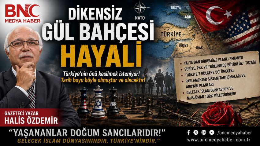 DİKENSİZ GÜL BAHÇESİ HAYALİ