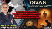 Halis Özdemir yazdı! İnsan: Ölümü Öldüren, Ölünce Doğan, Unutulunca Ölen Varlık