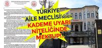 Türkiye Aile Meclisi'nden KADEM'e Uyarı Niteliğinde MEKTUP