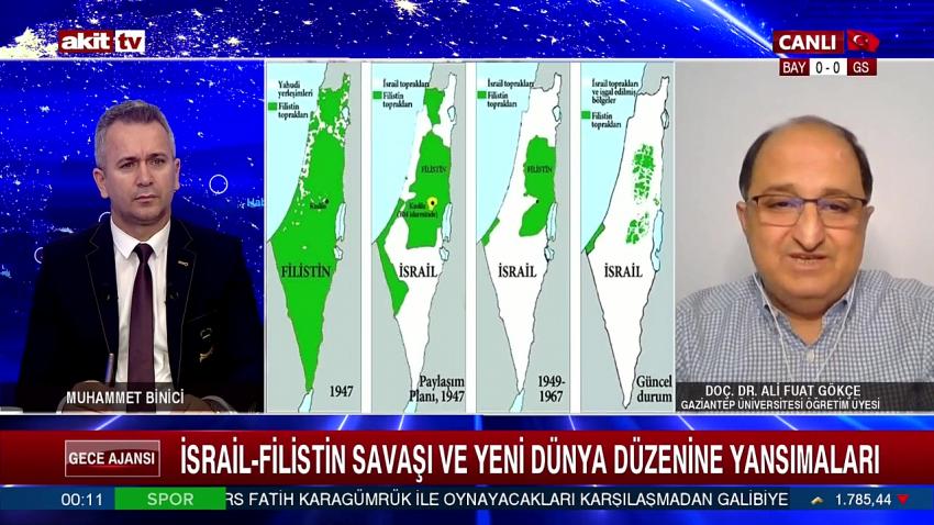 Gece Ajansı'nda Derinlemesine Analiz: Doç. Dr. Ali Fuat Gökçe, Bölgesel Politikalar ve İsrail'in Kullandığı Ölümcül Silahlar Üzerine Konuştu